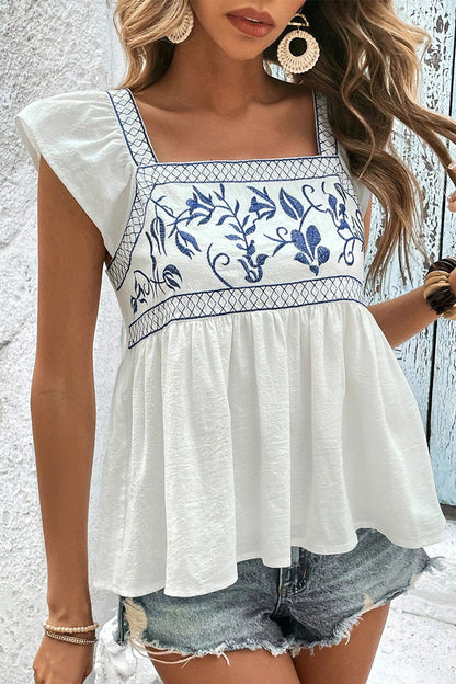 A Vintage Style Top with Delicate Timeless Details