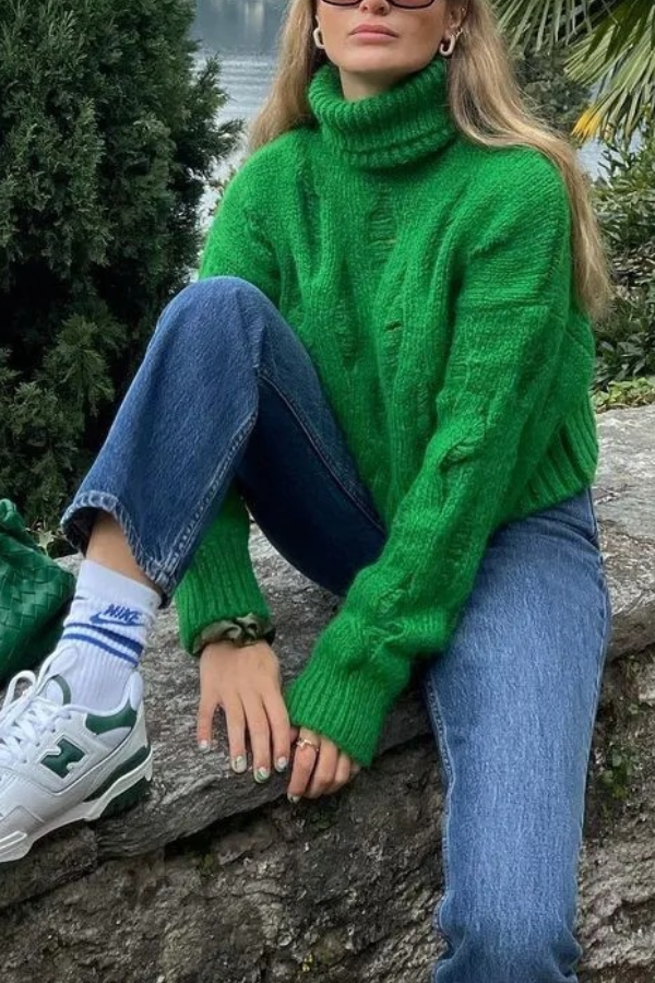 Gracefully Styled Sweater for Any Occasion