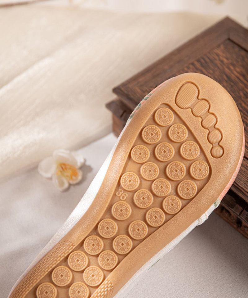 A Vintage Style Sandals with Delicate Timeless Details