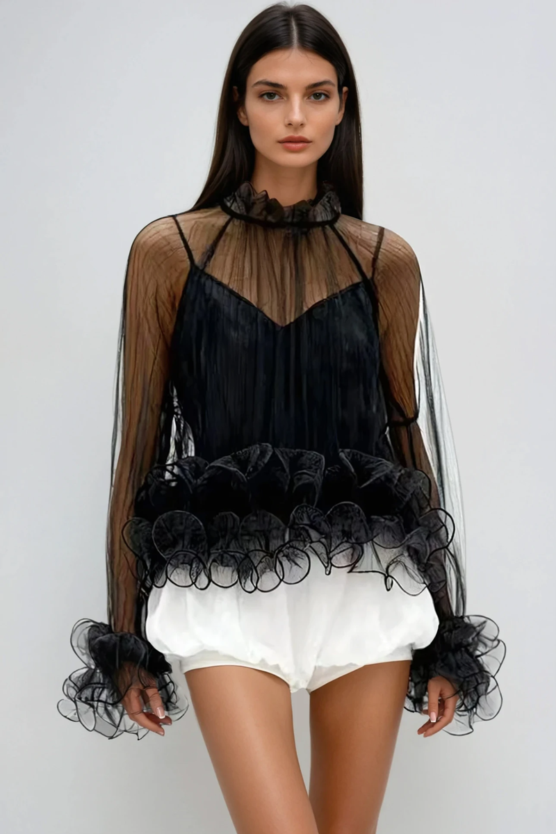 A Vintage Style Top with Delicate Timeless Details