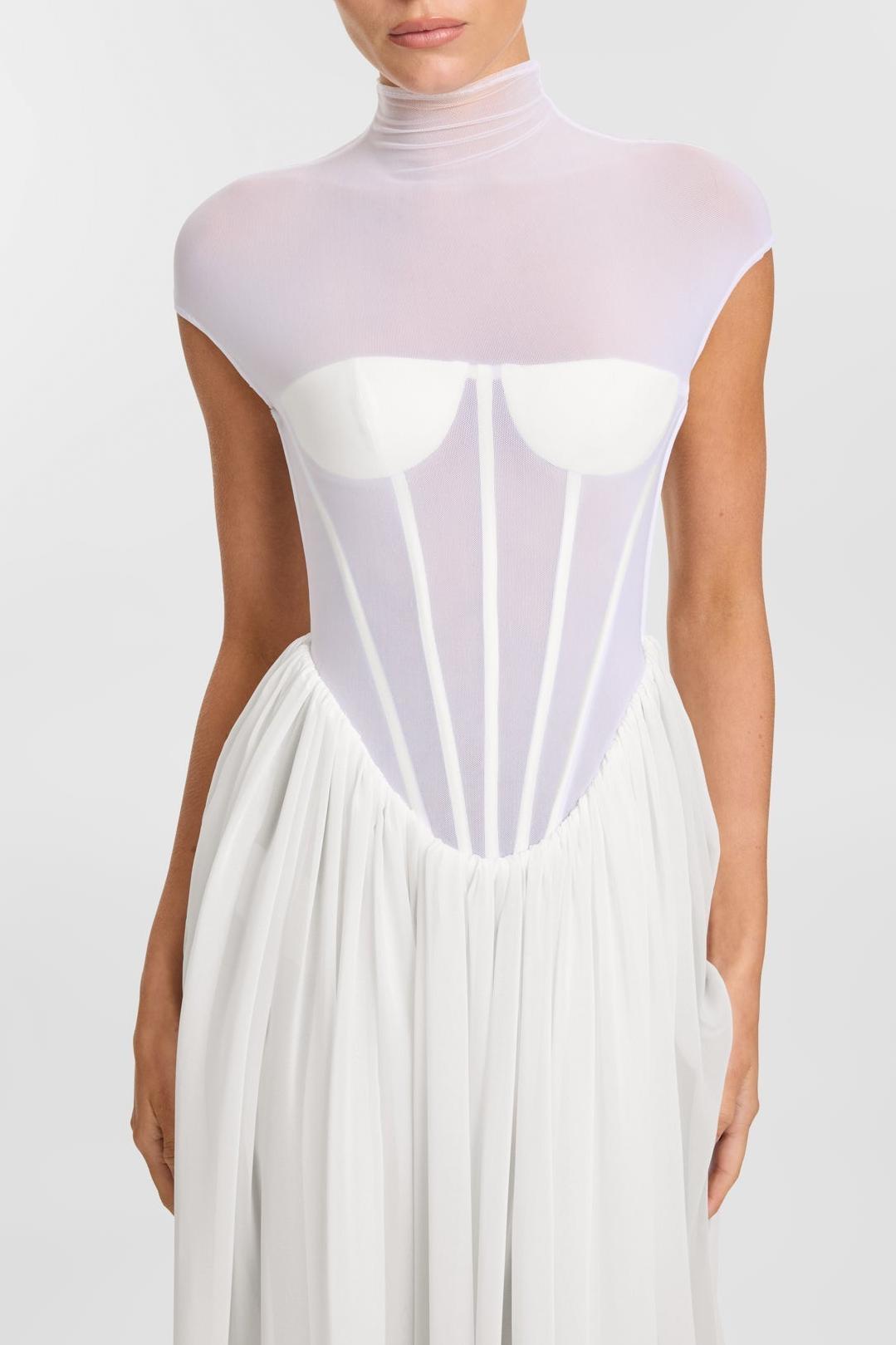 A Vintage Style Dress with Delicate Timeless Details