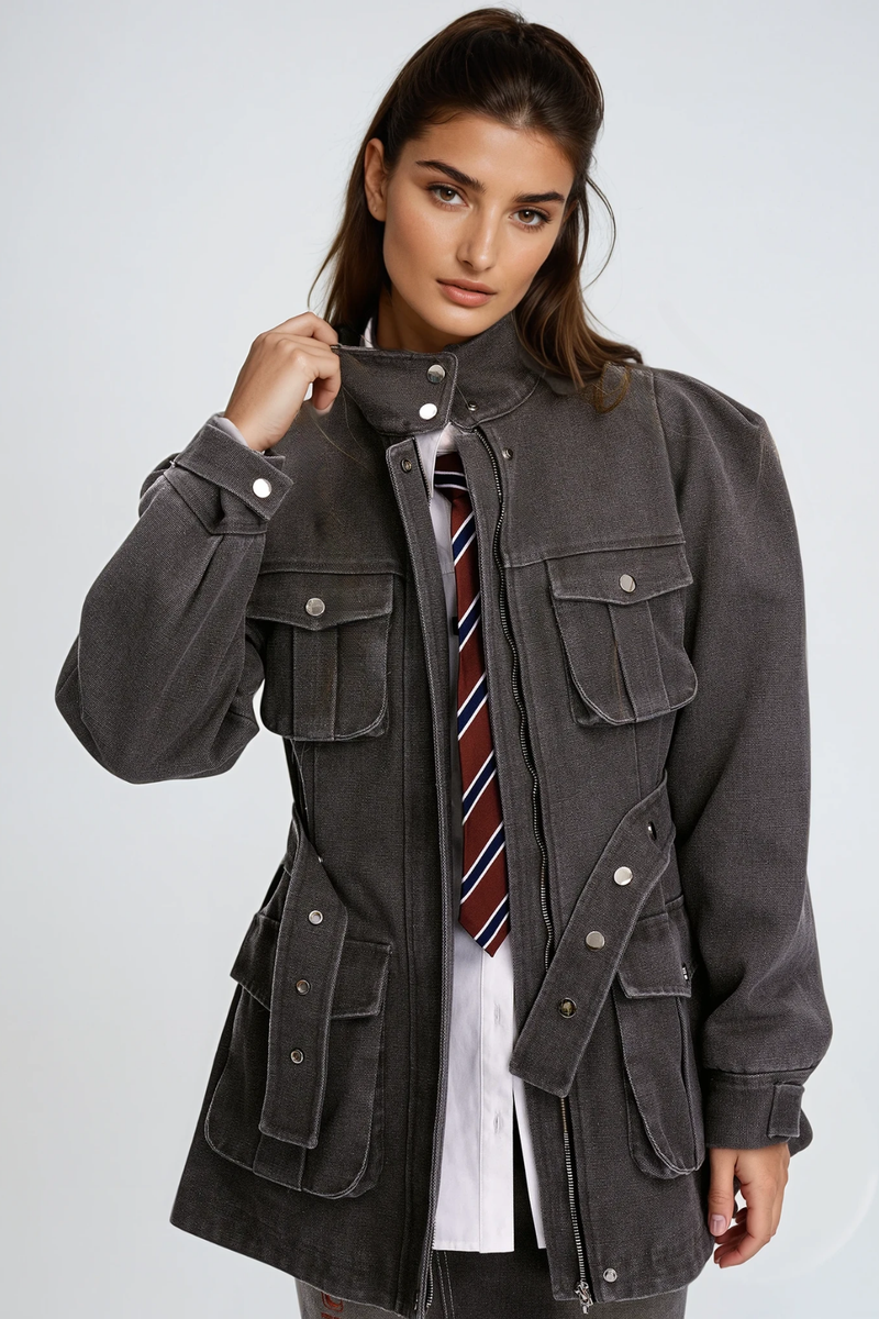 Classic Vintage Jacket with a Flattering Fit