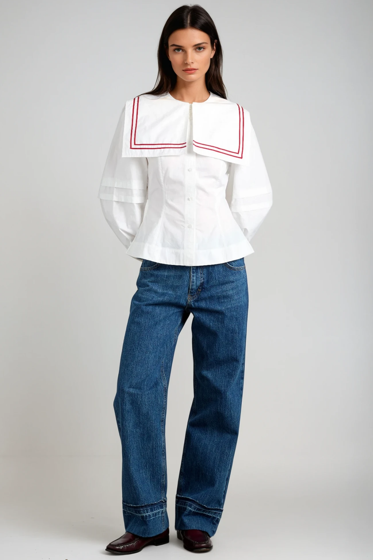 A Vintage Style Top with Delicate Timeless Details
