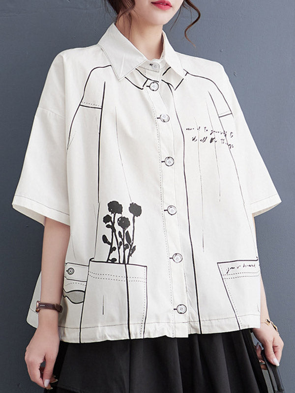 Well Tailored Blouse with a Graceful Silhouette