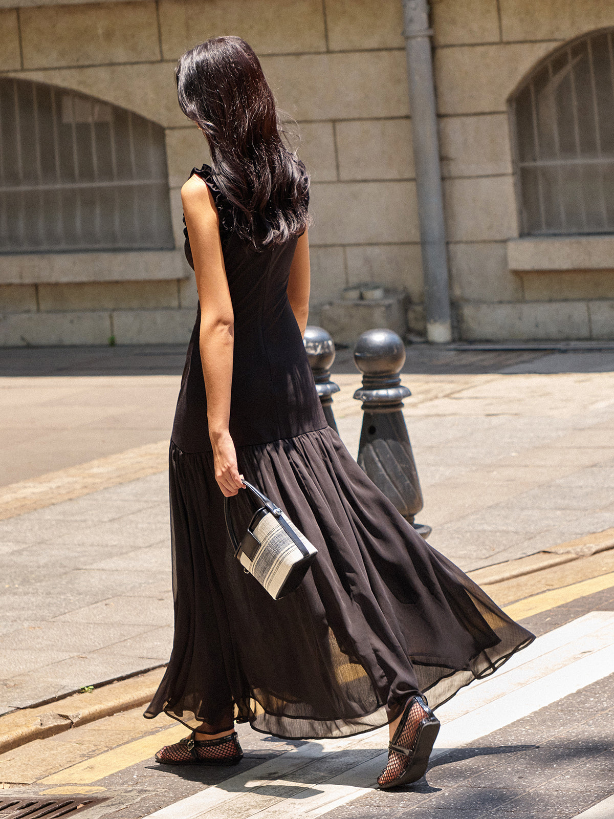 A Vintage Style Dress with Delicate Timeless Details