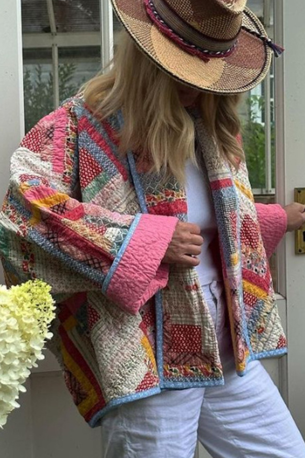 A Vintage Style Cardigan with Delicate Timeless Details