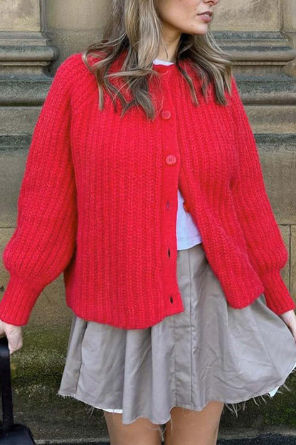 A Vintage Style Cardigan with Delicate Timeless Details