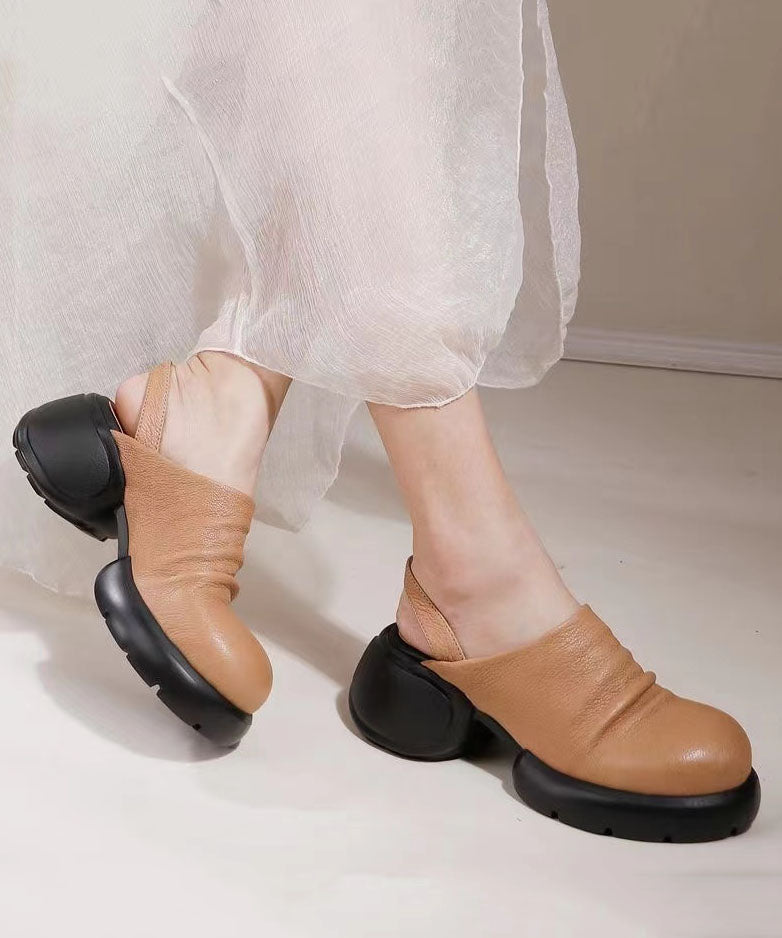Classic Vintage Sandals with a Flattering Fit