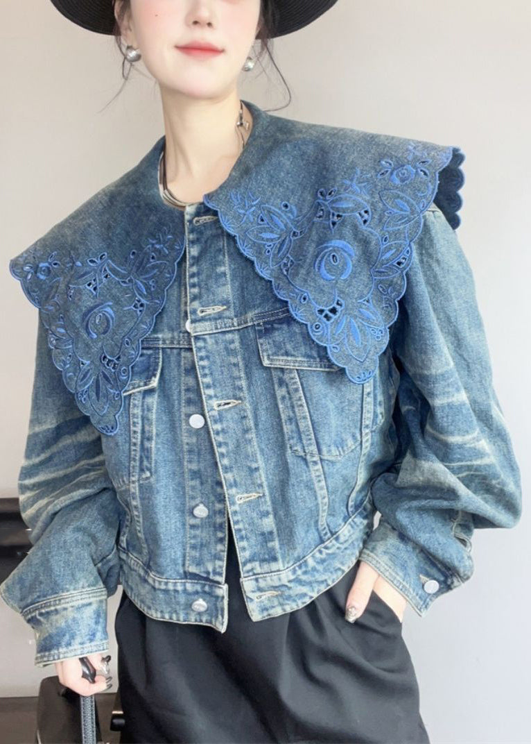 A Vintage Style Coat with Delicate Timeless Details