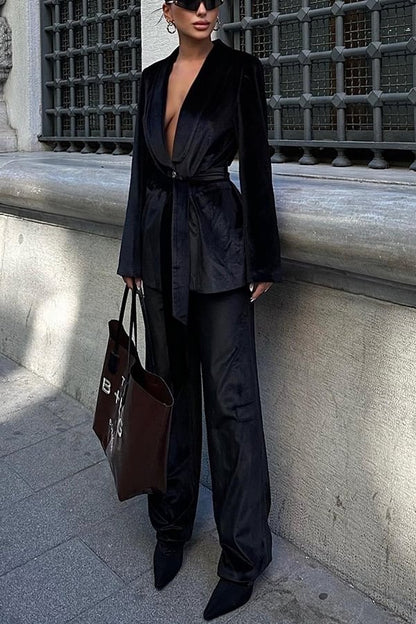 A Vintage Style Pants with Delicate Timeless Details