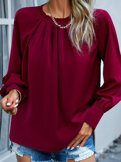 A Vintage Style Blouse with Delicate Timeless Details
