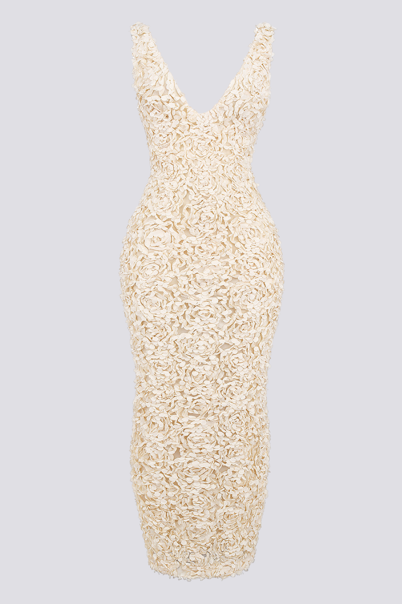 A Vintage Style Dress with Delicate Timeless Details