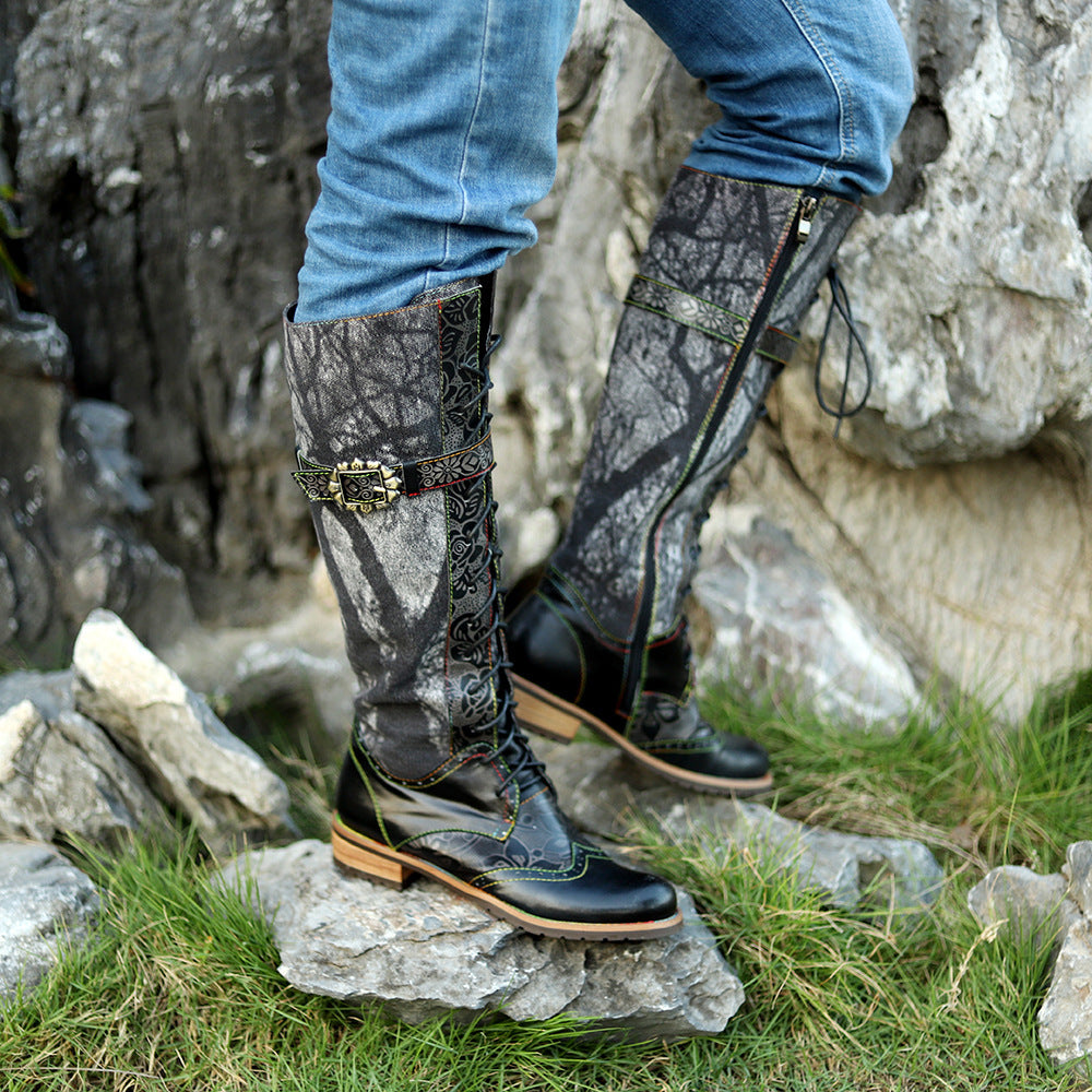 Vintage Inspired Boots with a Contemporary Edge