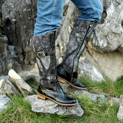 Vintage Inspired Boots with a Contemporary Edge