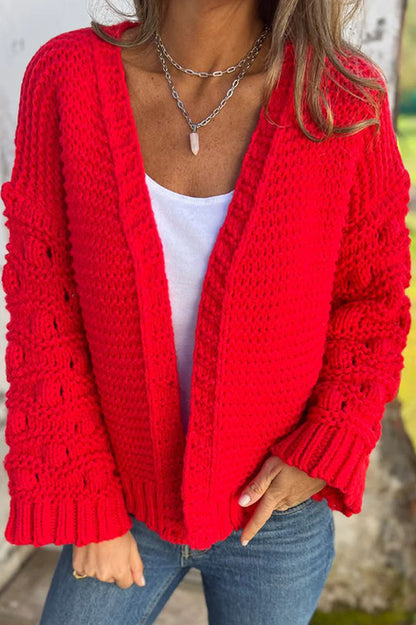 A Vintage Style Cardigan with Delicate Timeless Details