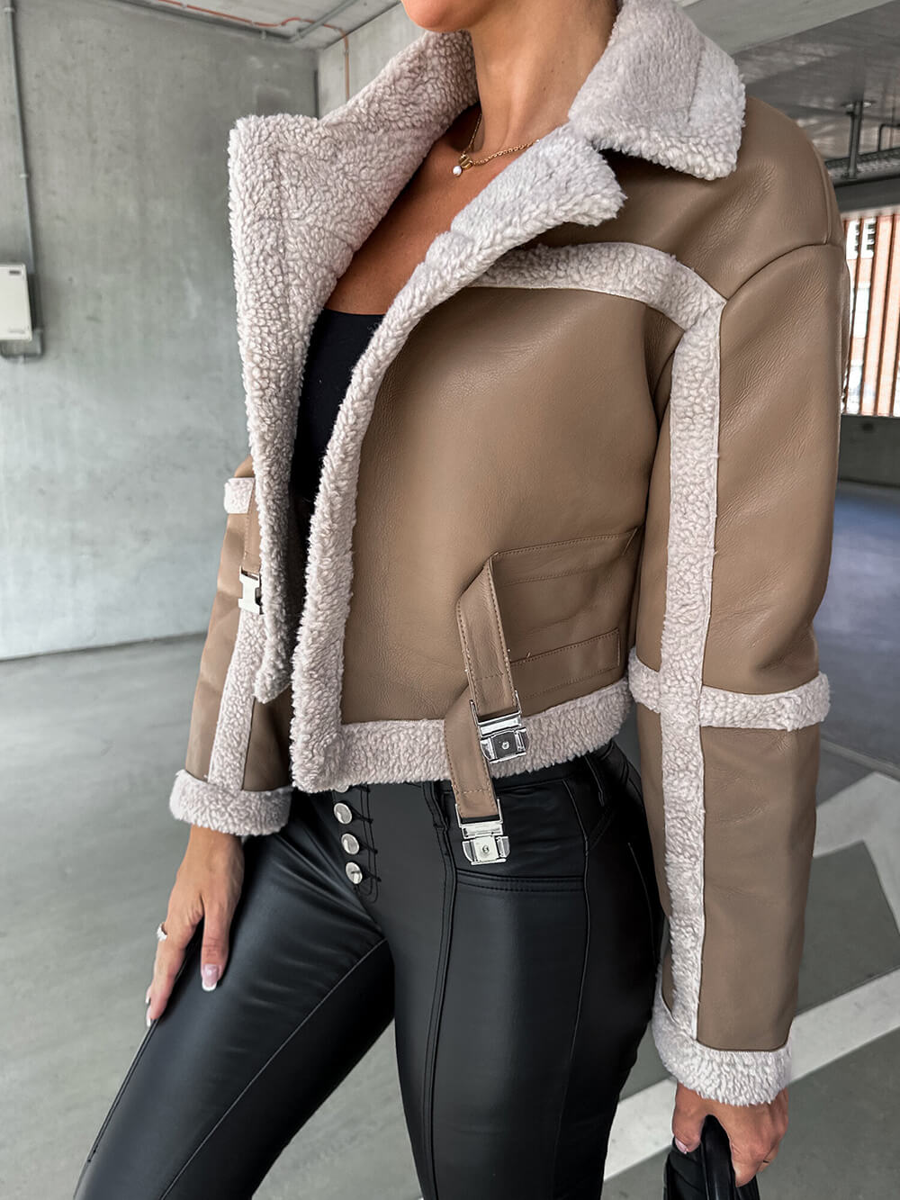 A Vintage Style Jacket with Delicate Timeless Details