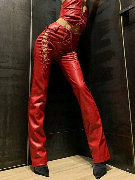 A Vintage Style Pants with Delicate Timeless Details