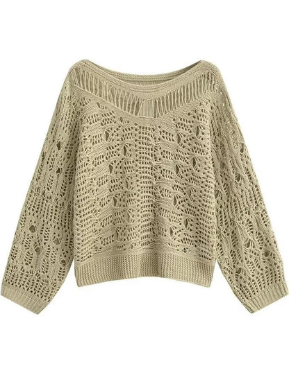 A Vintage Style Sweater with Delicate Timeless Details
