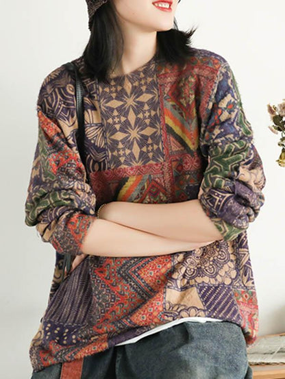 Classic Vintage Sweater with a Flattering Fit
