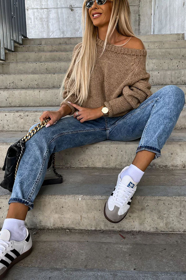 A Vintage Style Sweater with Delicate Timeless Details