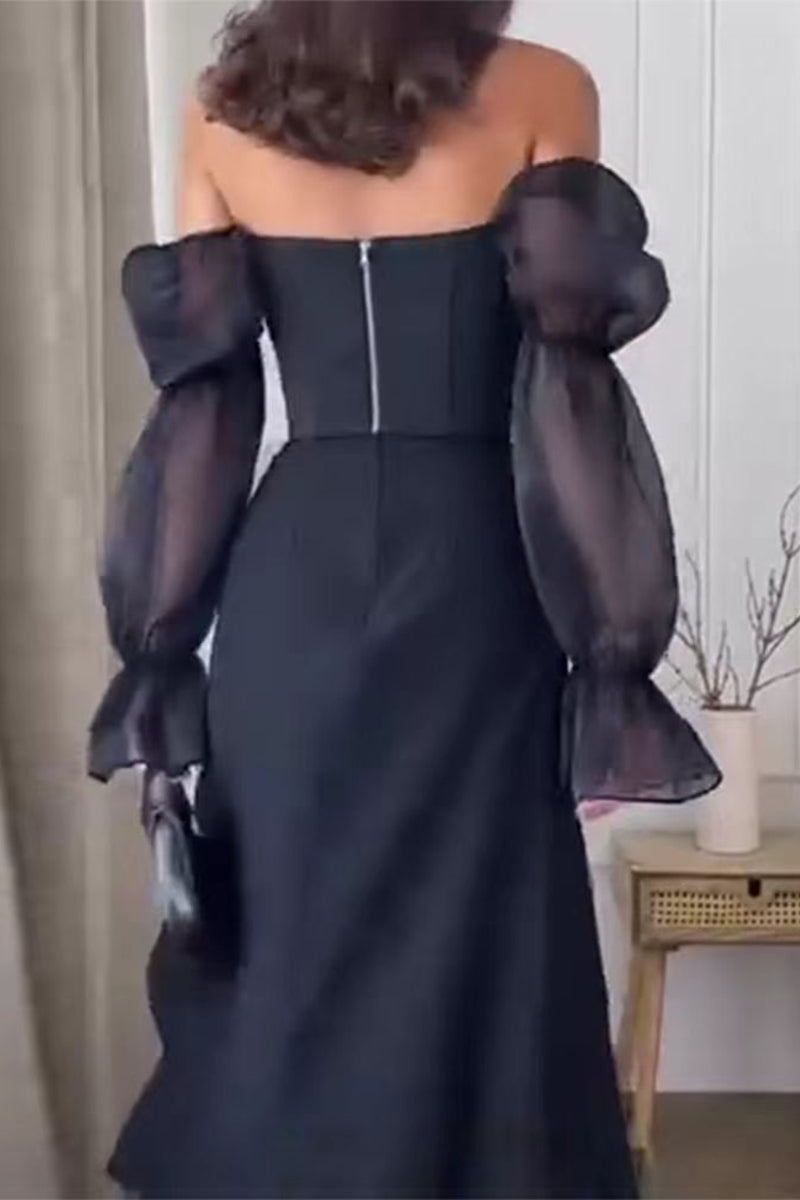 Well Tailored Dress with a Graceful Silhouette
