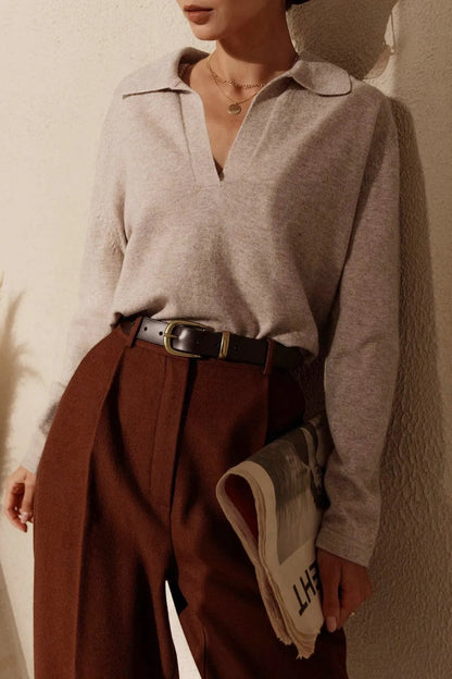 Classic Vintage Sweater with a Flattering Fit