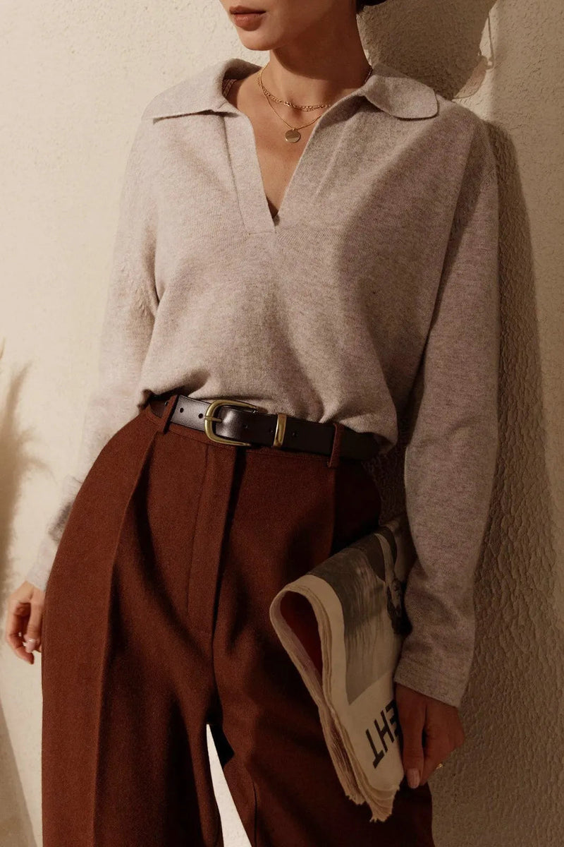 Classic Vintage Sweater with a Flattering Fit