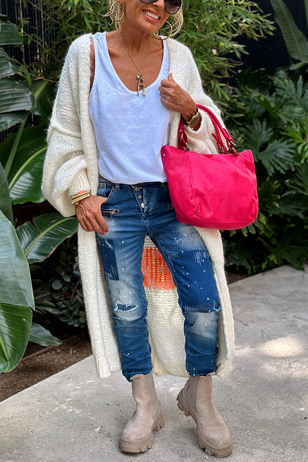 Classic Vintage Cardigan with a Flattering Fit