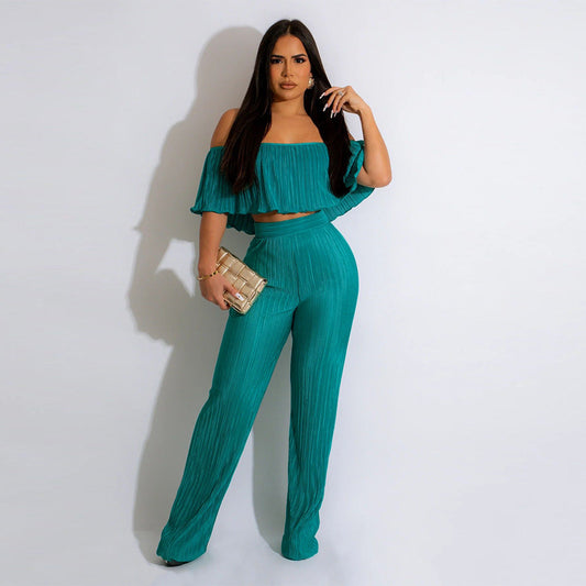 A Vintage Style Pants with Delicate Timeless Details