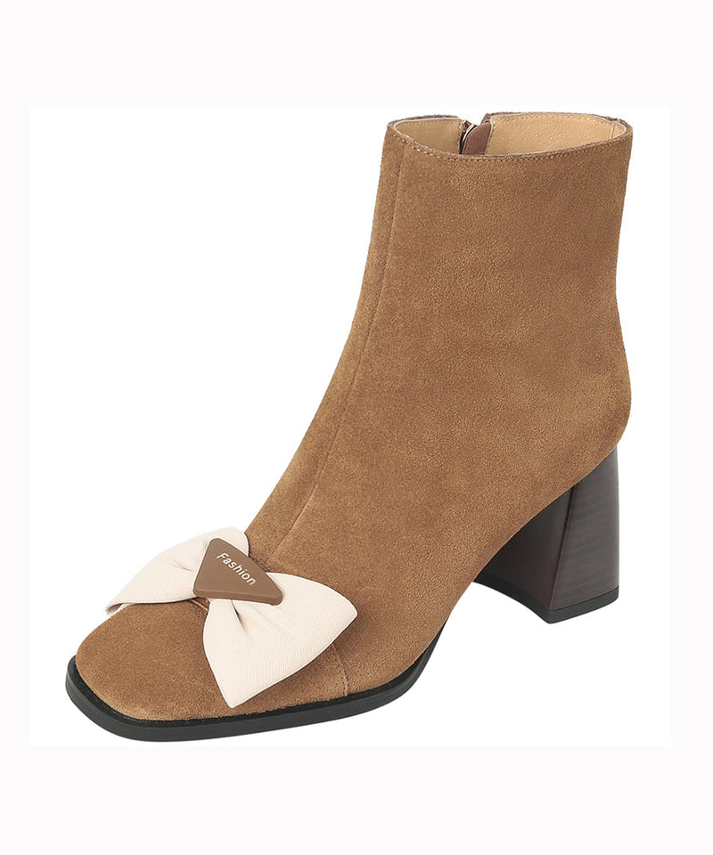 A Vintage Style Boots with Delicate Timeless Details