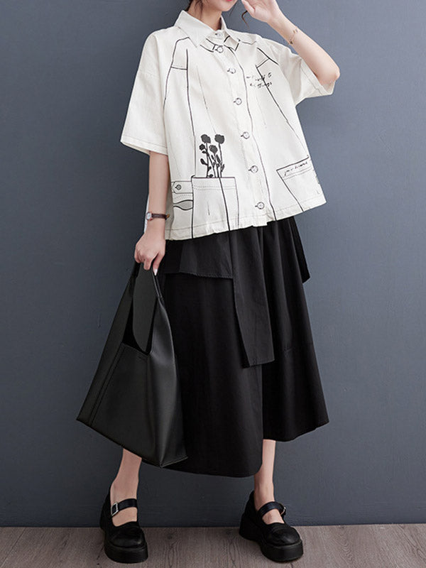 Well Tailored Blouse with a Graceful Silhouette