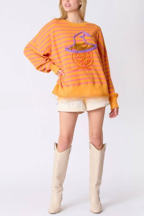 Vintage Inspired Sweater with a Contemporary Edge