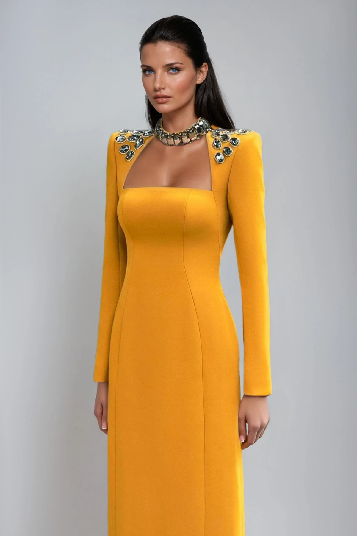 A Vintage Style Dress with Delicate Timeless Details