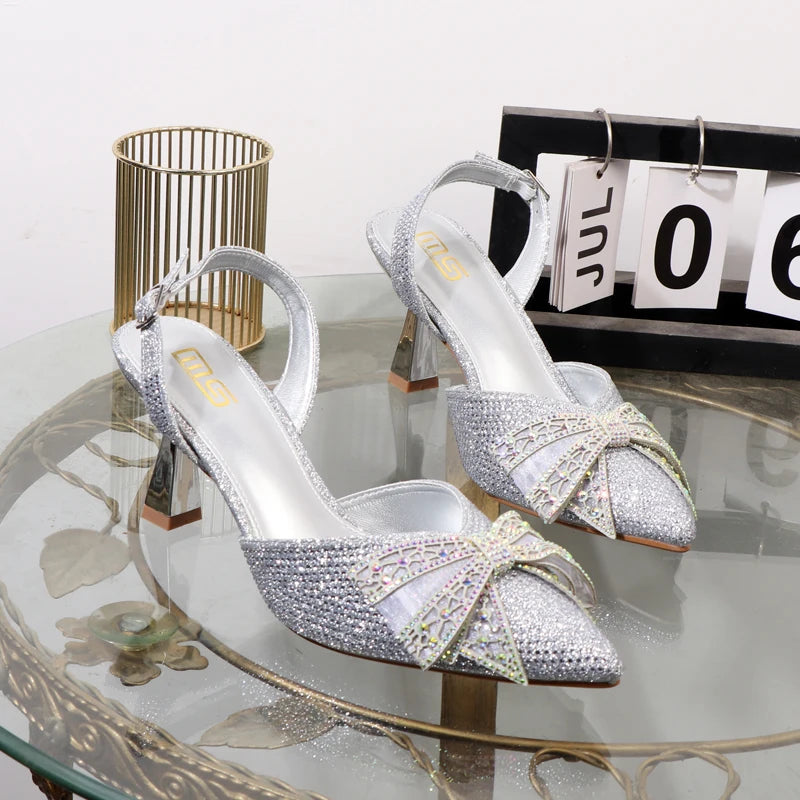 A Vintage Style Heels with Delicate Timeless Details
