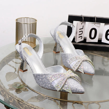 A Vintage Style Heels with Delicate Timeless Details