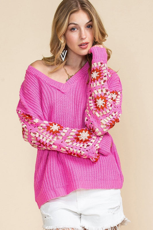 Classic Vintage Sweater with a Flattering Fit