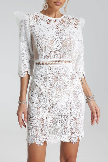 A Vintage Style Dress with Delicate Timeless Details