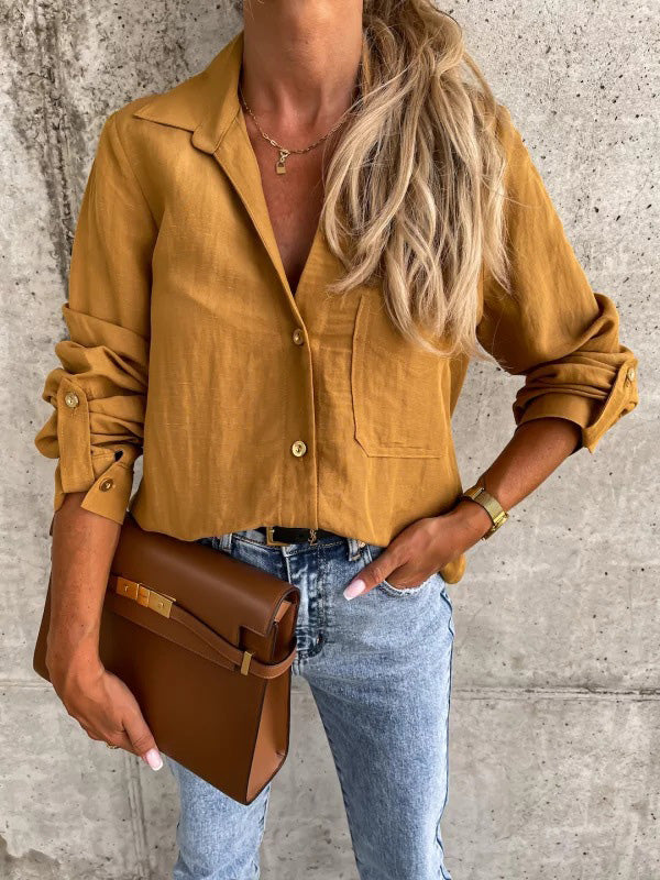 Beautifully Finished Blouse in a Timeless Design