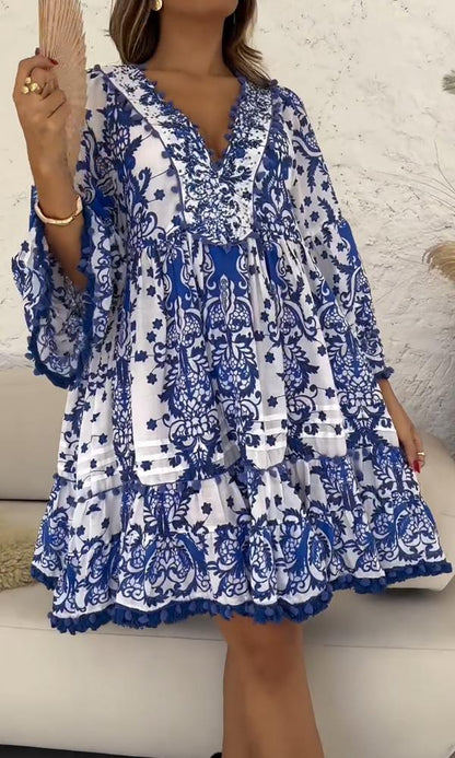 A Vintage Style Dress with Delicate Timeless Details