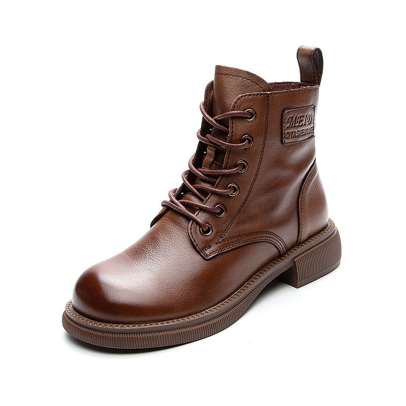 A Vintage Style Boots with Delicate Timeless Details