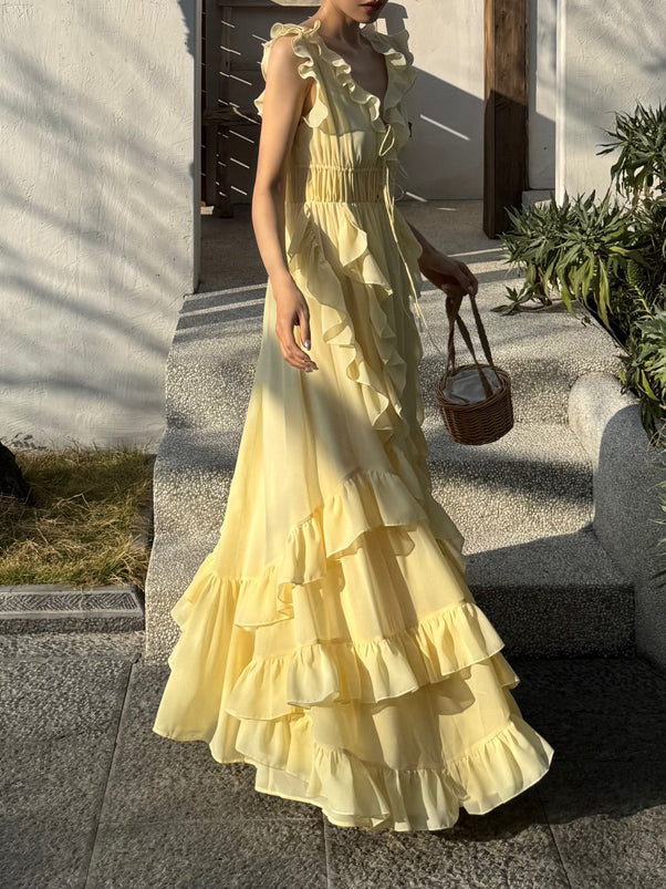 A Vintage Style Dress with Delicate Timeless Details