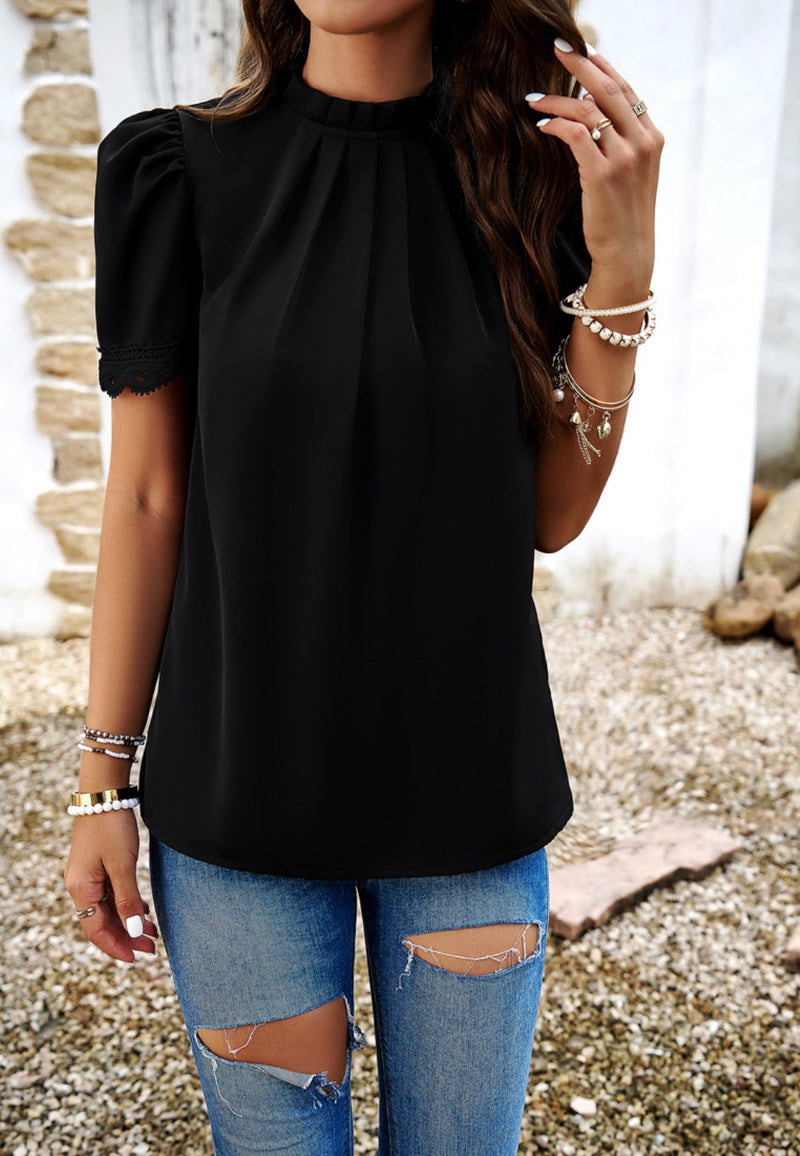 A Vintage Style Blouse with Delicate Timeless Details