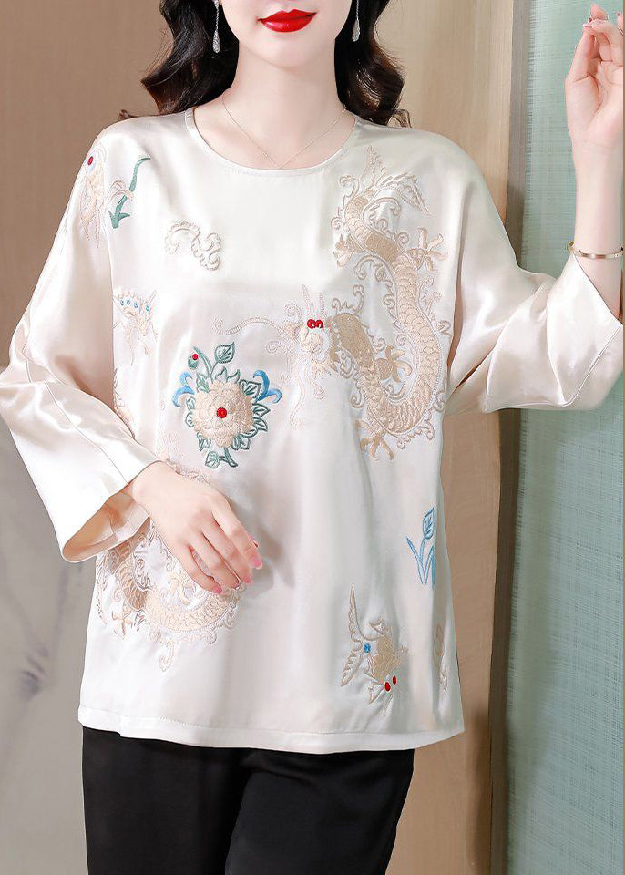 A Vintage Style Blouse with Delicate Timeless Details