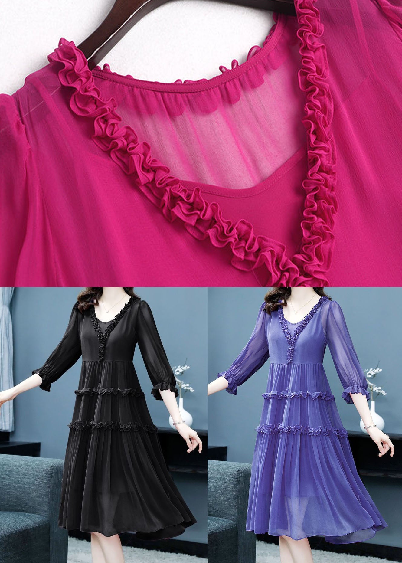 Beautifully Finished Dress in a Timeless Design