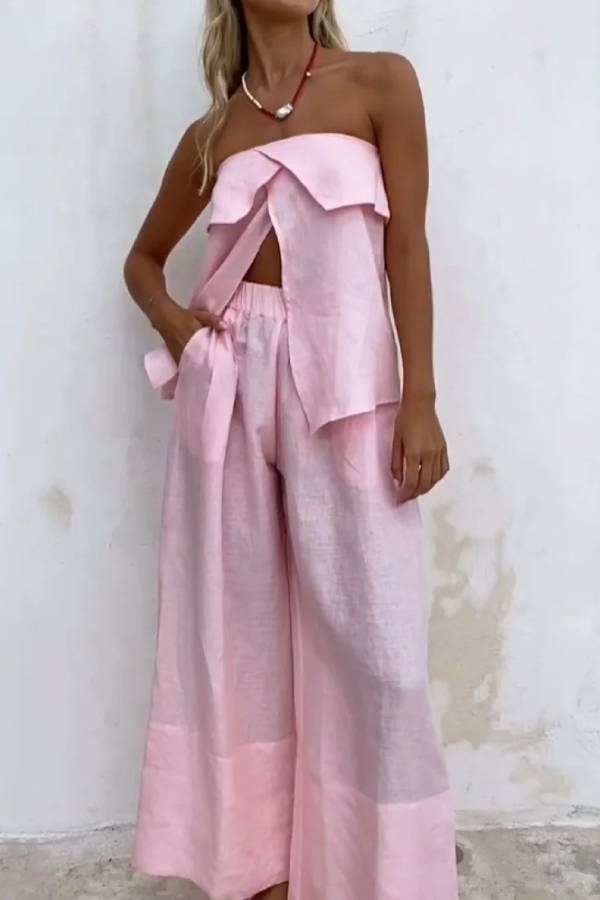 A Vintage Style Pants with Delicate Timeless Details