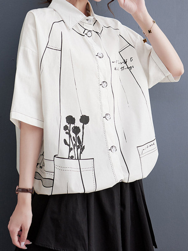 Well Tailored Blouse with a Graceful Silhouette