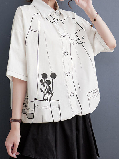 Well Tailored Blouse with a Graceful Silhouette