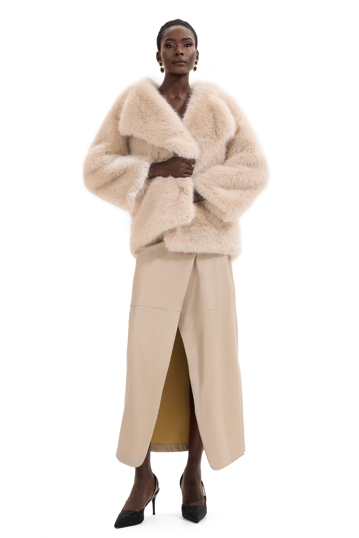 Classic Vintage Coat with a Flattering Fit