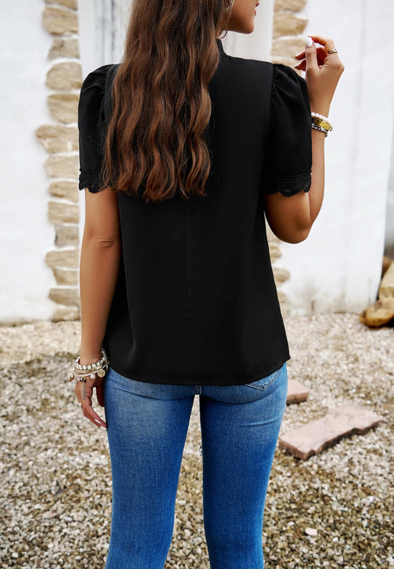 A Vintage Style Blouse with Delicate Timeless Details