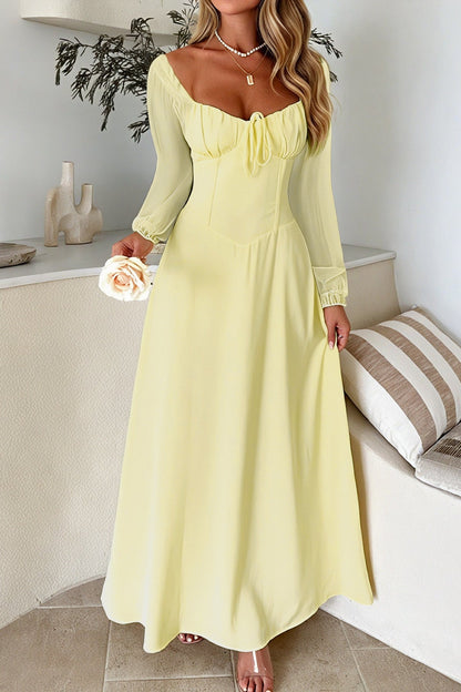 A Vintage Style Dress with Delicate Timeless Details